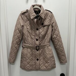 Barbour Quilted Belted Trench Jacket